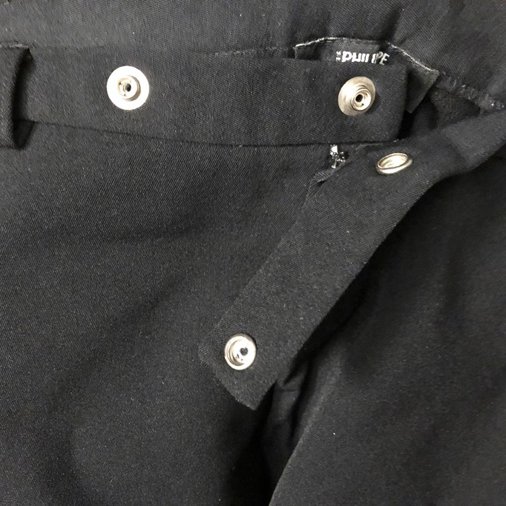 Philippe Adec Black Pant, Size 6 - Picture 5 of 14